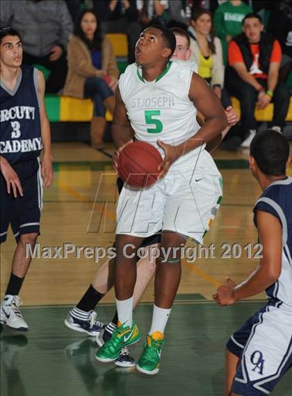 Thumbnail 1 in Orcutt Academy @ St. Joseph (CIF SS Playoffs) photogallery.