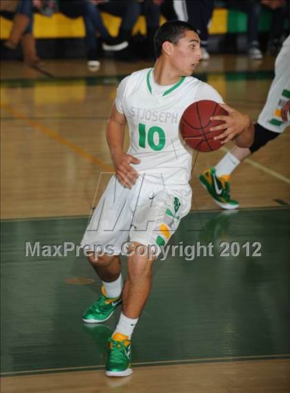 Thumbnail 1 in Orcutt Academy @ St. Joseph (CIF SS Playoffs) photogallery.