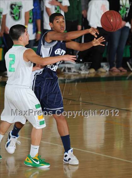 Thumbnail 1 in Orcutt Academy @ St. Joseph (CIF SS Playoffs) photogallery.
