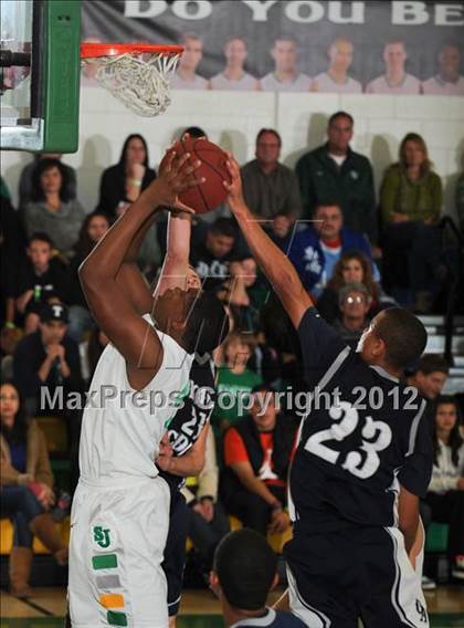 Thumbnail 2 in Orcutt Academy @ St. Joseph (CIF SS Playoffs) photogallery.