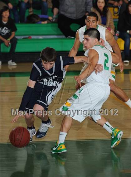 Thumbnail 2 in Orcutt Academy @ St. Joseph (CIF SS Playoffs) photogallery.