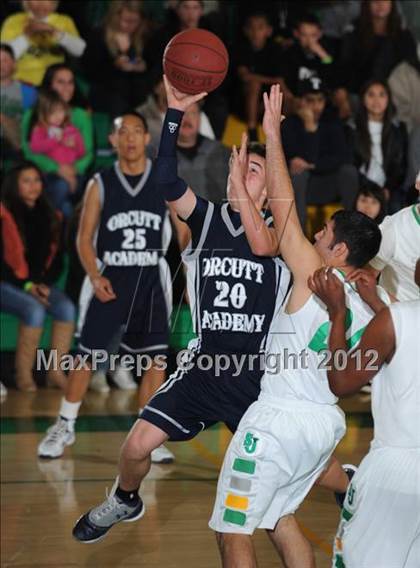 Thumbnail 2 in Orcutt Academy @ St. Joseph (CIF SS Playoffs) photogallery.