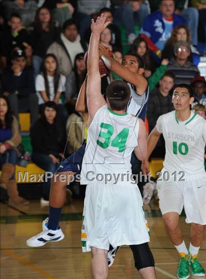 Thumbnail 3 in Orcutt Academy @ St. Joseph (CIF SS Playoffs) photogallery.