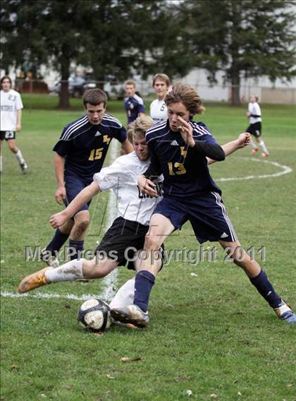 Thumbnail 1 in Northern Potter @ Port Allegany (District IX First Round Playoff) photogallery.