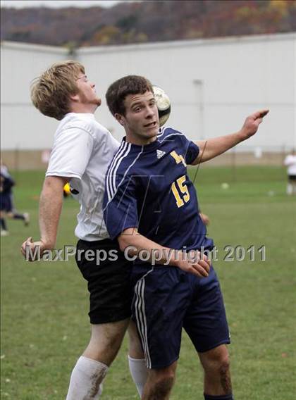 Thumbnail 3 in Northern Potter @ Port Allegany (District IX First Round Playoff) photogallery.