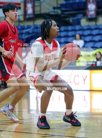 Thumbnail 3 in Coppell vs. South Grand Prairie (Whataburger Tournament) photogallery.