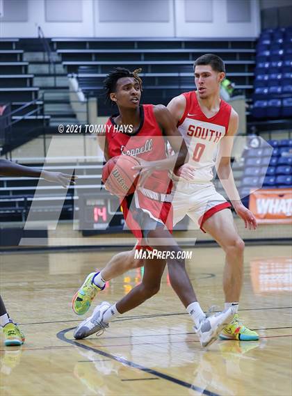 Thumbnail 3 in Coppell vs. South Grand Prairie (Whataburger Tournament) photogallery.