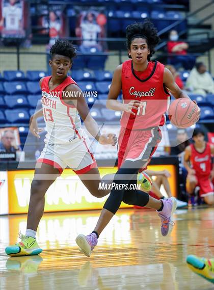 Thumbnail 1 in Coppell vs. South Grand Prairie (Whataburger Tournament) photogallery.