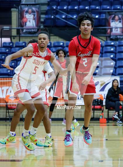 Thumbnail 3 in Coppell vs. South Grand Prairie (Whataburger Tournament) photogallery.