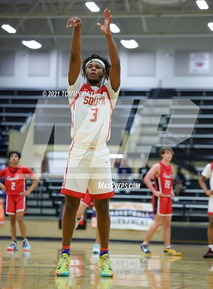 Thumbnail 3 in Coppell vs. South Grand Prairie (Whataburger Tournament) photogallery.
