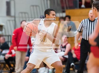 Thumbnail 3 in Fredericksburg vs Marble Falls (2021 Chicken Express Holiday Extravaganza) photogallery.