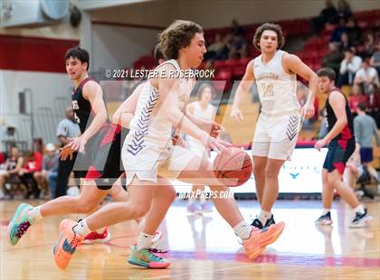 Thumbnail 3 in Fredericksburg vs Marble Falls (2021 Chicken Express Holiday Extravaganza) photogallery.