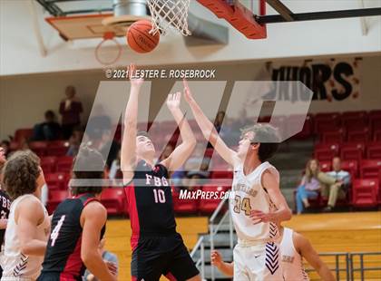 Thumbnail 3 in Fredericksburg vs Marble Falls (2021 Chicken Express Holiday Extravaganza) photogallery.