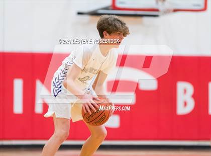 Thumbnail 2 in Fredericksburg vs Marble Falls (2021 Chicken Express Holiday Extravaganza) photogallery.