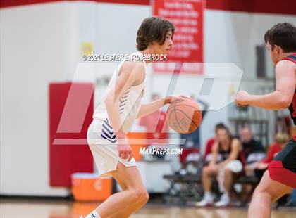 Thumbnail 3 in Fredericksburg vs Marble Falls (2021 Chicken Express Holiday Extravaganza) photogallery.