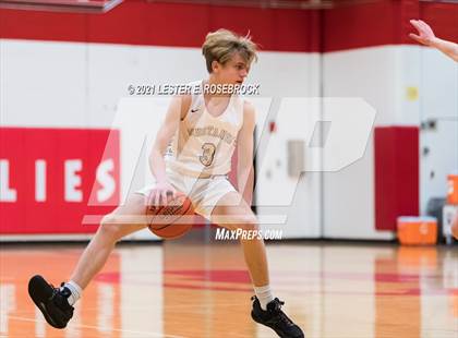 Thumbnail 3 in Fredericksburg vs Marble Falls (2021 Chicken Express Holiday Extravaganza) photogallery.