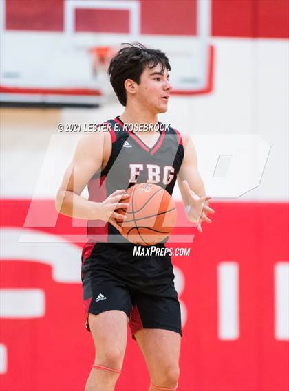Thumbnail 1 in Fredericksburg vs Marble Falls (2021 Chicken Express Holiday Extravaganza) photogallery.