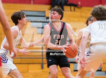 Thumbnail 1 in Fredericksburg vs Marble Falls (2021 Chicken Express Holiday Extravaganza) photogallery.