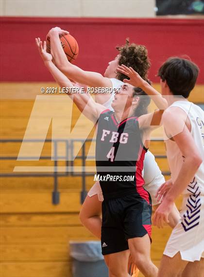 Thumbnail 3 in Fredericksburg vs Marble Falls (2021 Chicken Express Holiday Extravaganza) photogallery.