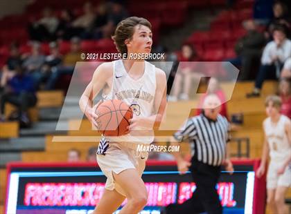 Thumbnail 2 in Fredericksburg vs Marble Falls (2021 Chicken Express Holiday Extravaganza) photogallery.