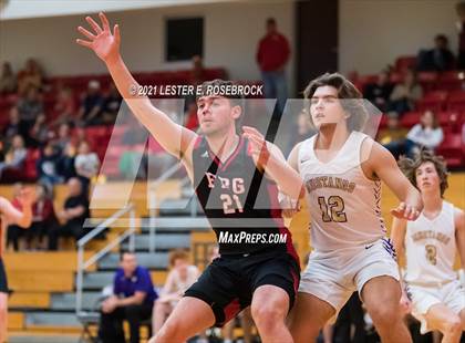 Thumbnail 3 in Fredericksburg vs Marble Falls (2021 Chicken Express Holiday Extravaganza) photogallery.