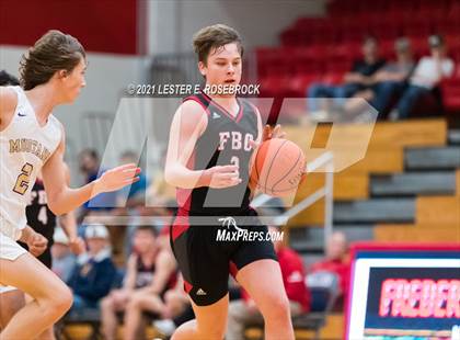 Thumbnail 2 in Fredericksburg vs Marble Falls (2021 Chicken Express Holiday Extravaganza) photogallery.