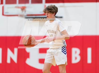 Thumbnail 2 in Fredericksburg vs Marble Falls (2021 Chicken Express Holiday Extravaganza) photogallery.