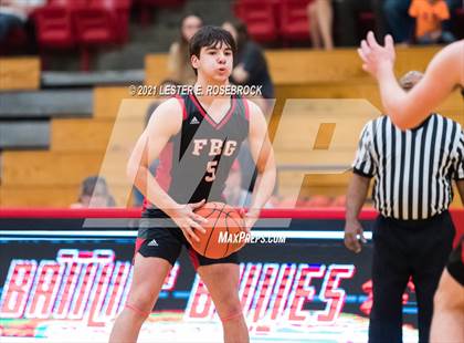 Thumbnail 1 in Fredericksburg vs Marble Falls (2021 Chicken Express Holiday Extravaganza) photogallery.