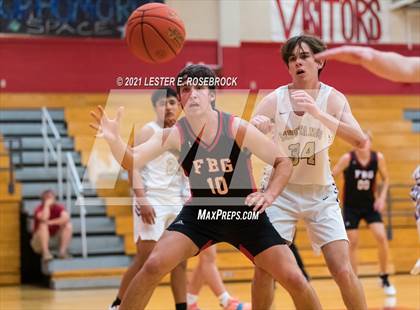 Thumbnail 2 in Fredericksburg vs Marble Falls (2021 Chicken Express Holiday Extravaganza) photogallery.