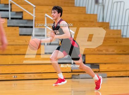 Thumbnail 3 in Fredericksburg vs Marble Falls (2021 Chicken Express Holiday Extravaganza) photogallery.