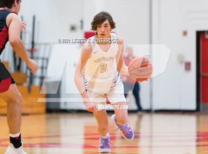 Thumbnail 3 in Fredericksburg vs Marble Falls (2021 Chicken Express Holiday Extravaganza) photogallery.