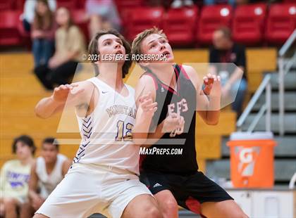 Thumbnail 3 in Fredericksburg vs Marble Falls (2021 Chicken Express Holiday Extravaganza) photogallery.