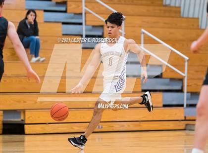 Thumbnail 2 in Fredericksburg vs Marble Falls (2021 Chicken Express Holiday Extravaganza) photogallery.