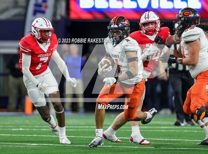 Thumbnail 2 in Gilmer vs. Bellville (UIL 4A D2 Football Final) photogallery.