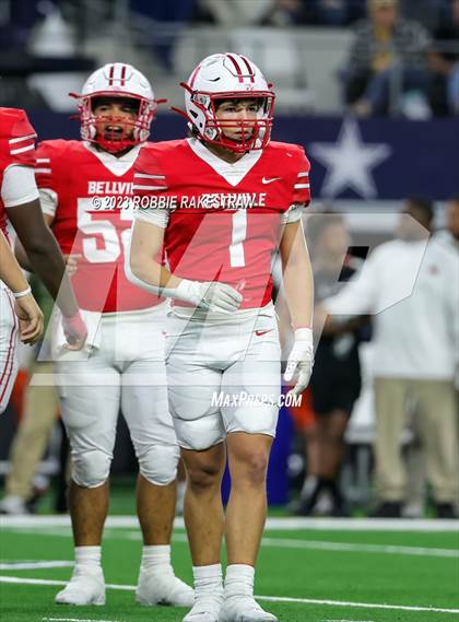 Thumbnail 1 in Gilmer vs. Bellville (UIL 4A D2 Football Final) photogallery.