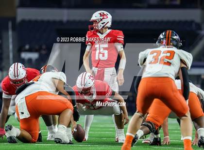Thumbnail 1 in Gilmer vs. Bellville (UIL 4A D2 Football Final) photogallery.