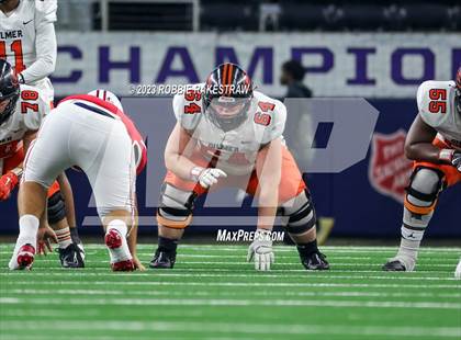 Thumbnail 1 in Gilmer vs. Bellville (UIL 4A D2 Football Final) photogallery.