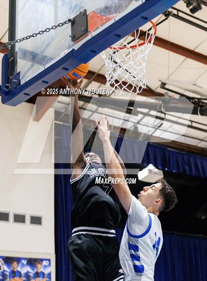 Thumbnail 3 in NC GBB Academy vs. Fayetteville Christian (Dreamville Showcase) photogallery.