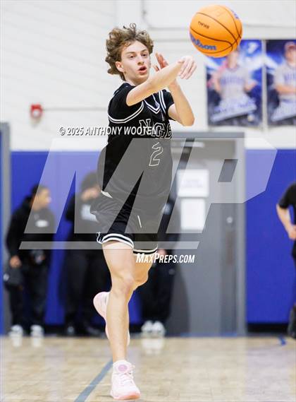 Thumbnail 1 in NC GBB Academy vs. Fayetteville Christian (Dreamville Showcase) photogallery.