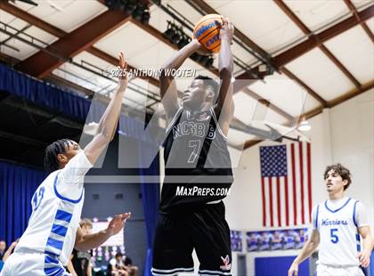 Thumbnail 1 in NC GBB Academy vs. Fayetteville Christian (Dreamville Showcase) photogallery.