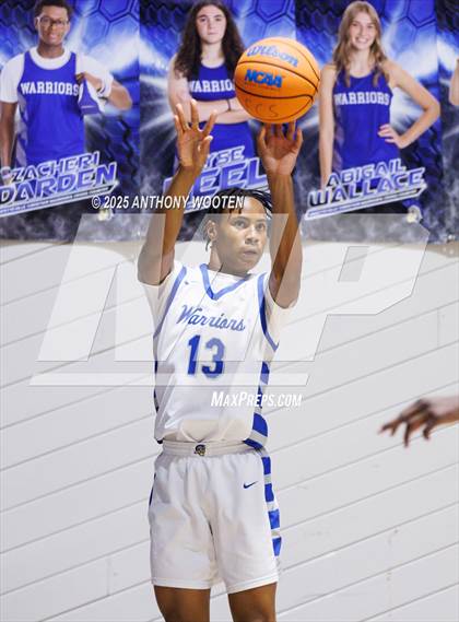 Thumbnail 3 in NC GBB Academy vs. Fayetteville Christian (Dreamville Showcase) photogallery.