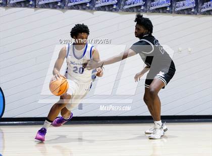 Thumbnail 3 in NC GBB Academy vs. Fayetteville Christian (Dreamville Showcase) photogallery.