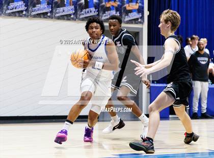 Thumbnail 2 in NC GBB Academy vs. Fayetteville Christian (Dreamville Showcase) photogallery.