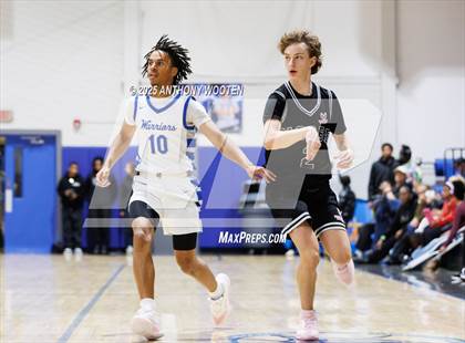 Thumbnail 3 in NC GBB Academy vs. Fayetteville Christian (Dreamville Showcase) photogallery.