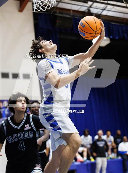 Thumbnail 3 in NC GBB Academy vs. Fayetteville Christian (Dreamville Showcase) photogallery.