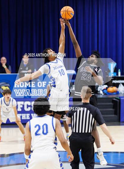 Thumbnail 1 in NC GBB Academy vs. Fayetteville Christian (Dreamville Showcase) photogallery.