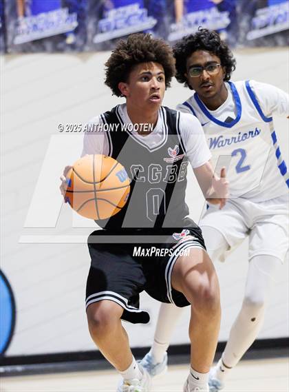 Thumbnail 2 in NC GBB Academy vs. Fayetteville Christian (Dreamville Showcase) photogallery.