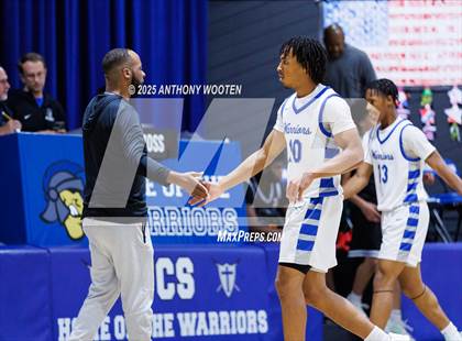 Thumbnail 2 in NC GBB Academy vs. Fayetteville Christian (Dreamville Showcase) photogallery.