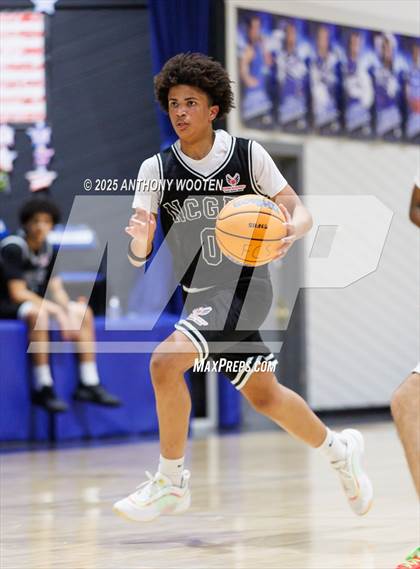 Thumbnail 1 in NC GBB Academy vs. Fayetteville Christian (Dreamville Showcase) photogallery.