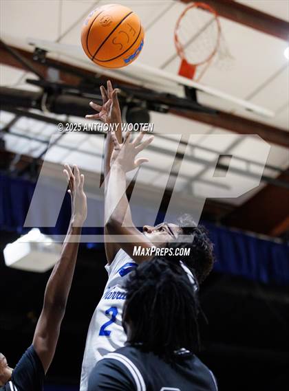 Thumbnail 2 in NC GBB Academy vs. Fayetteville Christian (Dreamville Showcase) photogallery.